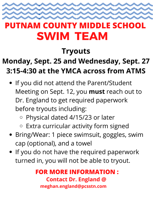 Swim Team Info